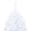 Artificial Christmas Tree White PVC, Steel Large Ornaments - 4 of 4