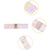 INSPIRE CHIC Women's Wide Waist Belts Interlock Buckles Sequins Decor Shinny Stretchy Belts 2 Pcs 60cm/23.62" - 2 of 4