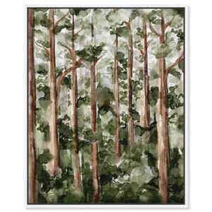 Art Remedy Wildy Forest Landscape Wall Art Framed - 1 of 4