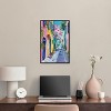 Art Remedy The Colorful Streets Colorful Coastal Wall Art Framed - 2 of 4