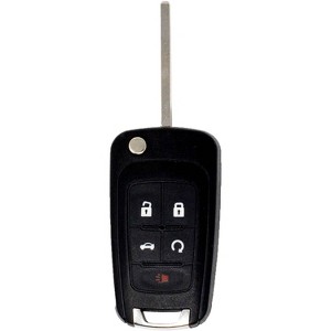 Car Keys Express GM Simple Key GMFK5TRSSK-PK: Chevrolet Camaro Automotive Replacement Part, Black, Metal, 1 Year Warranty - 1 of 4