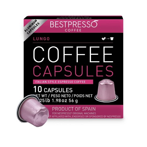 Nespresso capsules outlet intensity