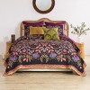 Greenland Home Fashions Jessa Quilt Set – 3-Piece, Medallion Pattern in Soft Pastels - 4 of 4