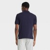 Houston White Adult Short Sleeve Polo Sweater - Navy Blue - 2 of 4