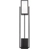 Possini Euro Design Possini Euro 40" High Black and Acrylic Shade Wall Sconce - 3 of 3