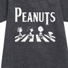 - Peanuts - Peanuts Crossing Road Graphic Short Sleeve Fleece Dress - 2 of 4