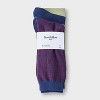 Men's Hybrid Dress Socks 2pk - Goodfellow & Co™ 6-12 - 2 of 3