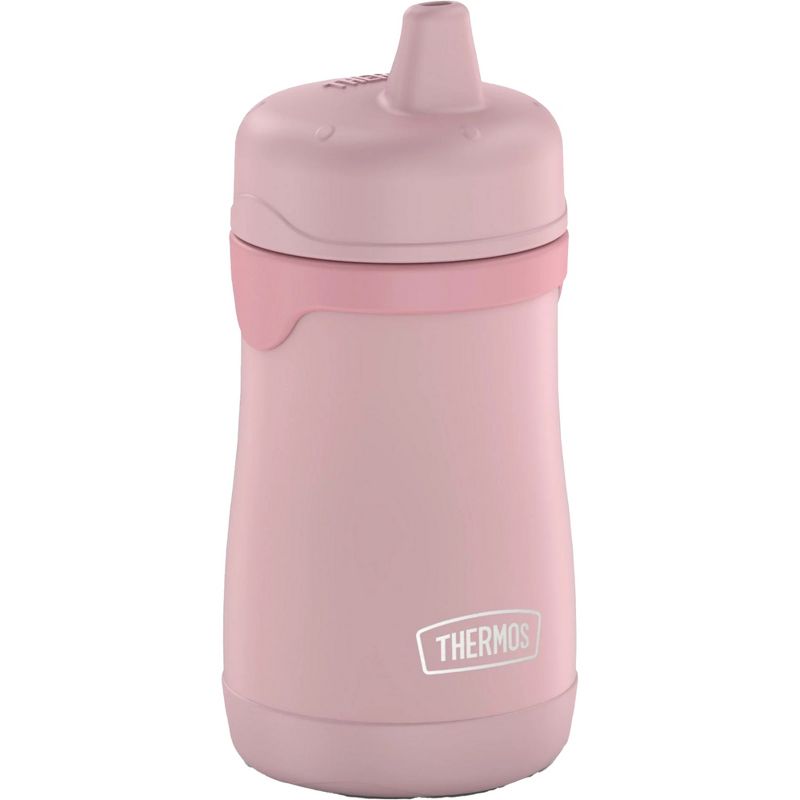Thermos Baby 10 oz. Simple Pastels Insulated Stainless Steel Sippy Cup - Rose, 2 of 3