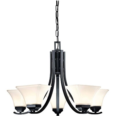 Minka Lavery Agilis Collection 27" Wide Black Chandelier