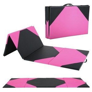 BestMassage Gym Exercise Mat 4-Panel Folding Gymnastics Mat for Home Gym Use - 1 of 4
