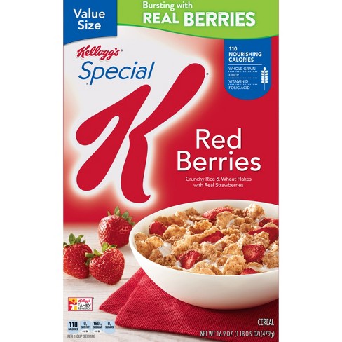 Special K Red Berries Breakfast Cereal - 16.9oz - Kellogg ...