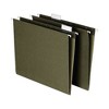 Staples Hanging File Folders 5-tab Letter Standard Green 50/box (266262 ...