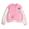 Hello Kitty Girls Fleece Varsity Bomber Jacket and Jogger Pants Outfit Set Toddler - 3 of 4