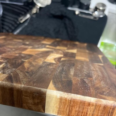 14x14 End Grain Acacia Wood … curated on LTK
