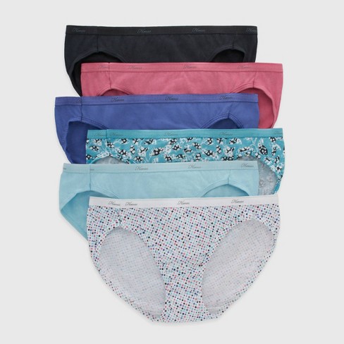 Hanes Women's Bikini Underwear Briefs PP42CA 6pk - Colors and