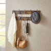 NicBex 27.56" Storage Bench Shoe Rack with Lower Shelf Coat Hooks for Entryway - 3 of 4