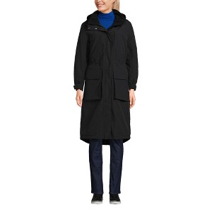 Lands' End Women's Squall Waterproof Insulated Winter Stadium Coat - 1 of 4