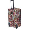 Rockland Vara Softside 3-Piece Upright Luggage SetExpandable Owl 20 inch22 inch28 inch - 2 of 4