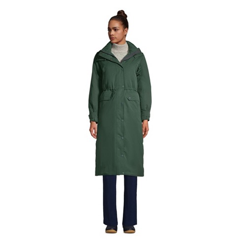 Lands' End Women's Expedition Winter Maxi Long Down Coat With Hood : Target