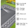 Outdoor Rugs Modern Plastic Straw Rugs, Waterproof Patio Modern Border Camping Carpet, Lightweight Reversible Floor Mats - 3 of 4