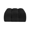 Meridian Furniture,Ames Boucle Fabric Ottoman - 2 of 4