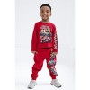 Monster Jam Grave Digger El Toro Loco Megalodon Monster Truck T-Shirt and Fleece Jogger Pants Outfit Set Toddler - 2 of 4