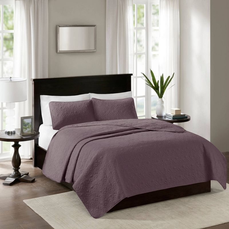 Madison Park Vancouver Reversible Coverlet Set, 3 of 15