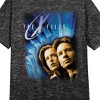 The X-Files Mulder & Scully Women's Charcoal Heather Nightshirt - 2 of 2