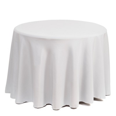 Gee Di Moda Round Tablecloth - Heavy Duty Washable Polyester