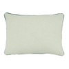 Saro Lifestyle Down Filled Throw Pillow with Beach Design, 14"x20", Off-White - 2 of 3