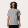 Dalix Astronaut Embroidered Relaxed Heavy Soft Cotton T Shirt Mens - 2 of 4