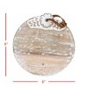Small Round White Wood Cutting Board - 4 of 4