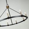Artcraft Lighting Notting Hill 9 - Light Chandelier in  Black/Brushed Brass - 2 of 4