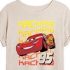 Women's - Disney - Lightning McQueen KACHOW Oversized Graphic T-Shirt - 2 of 4