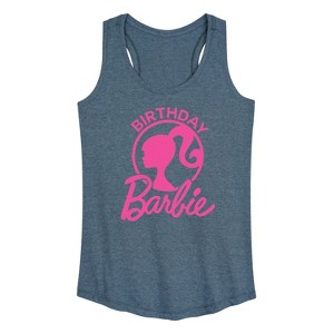 Women's - Barbie - Birthday Graphic Racerback Tank - 1 of 4