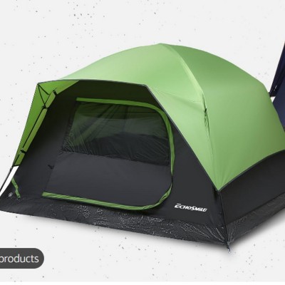 Acoinel 2/3/4/6 Person Camping Tent, Lightweight Dome Family Tent with Rainfly, Easy Setup, Waterproof & Windproof