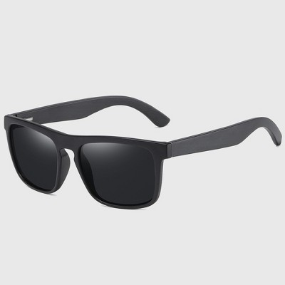 Anna-Kaci Men's Wooden Frame Polarized Sunglasses - UV400 Protection
