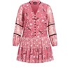 Women's Plus Size Laura Dress - pink | CITY CHIC - image 4 of 4