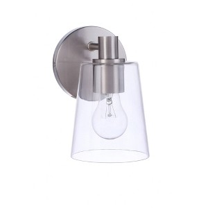 Craftmade Lighting Emilio 1 - Light Wall Light in  Brushed Polished Nickel - 1 of 1