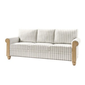 Datura Farmhouse 81 Wide Sofa with Nailhead Trims|ARTFUL LIVING DESIGN-BLUE - 1 of 4