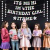 KatchOn, Its Me Hi Im The Birthday Girl Its Me Banner Set - Pack of 6, Shiny Iridescent Heart Garland | Girl Music Birthday Decorations - 2 of 4