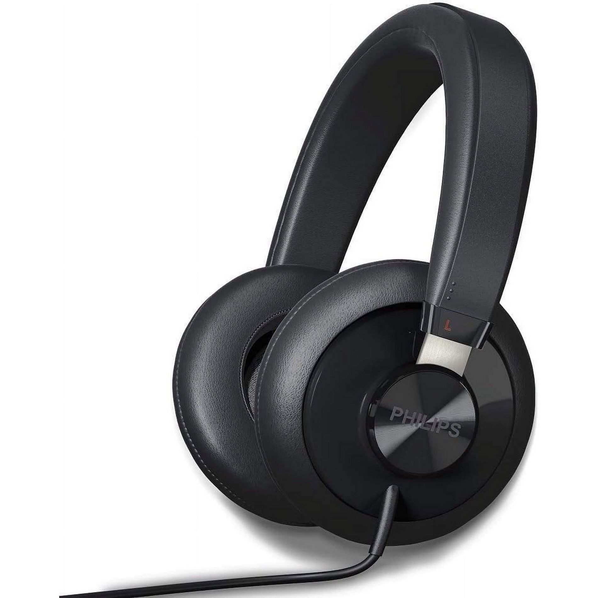 PHILIPS Wired Over-Ear HiFi Stereo Headphones -High-Resolution Audio, Noise Isolation, Deep Bass, 3.5mm Jack