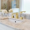 Cobbe Widespread 8" Bathroom Faucet 3 Hole, 2-handle Bathroom Sink Faucet with Pop Up Drain Assembly - 3 of 4