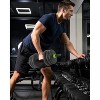 Adjustable Dumbbell Set & Home Gym Weights - 44LB 4-in-1 Space-Saving System with Kettlebell/Barbell Conversion - 3 of 4
