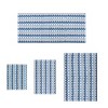 Home Weavers Orion Collection 100% Cotton Bathroom Rug, Non Slip Bath Mat Water Absorbent Soft Shaggy Mat Machine Washable - 2 of 4