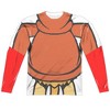Men's Fraggle Rock Red Uniform Front Back Print Long Sleeve Costume T-Shirt - 2 of 4