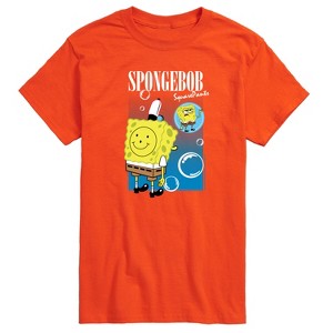 Men's - Spongebob Squarepants - Bubbles Short Sleeve Graphic T-Shirt - 1 of 4