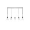 Elegant Lighting Auspice 5 light chrome Pendant - 3 of 4