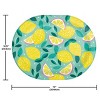 Creative Converting Luscious Lemons Oval Paper Plates 24ct - 3 of 3