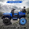 24V 2-Seater Kids Ride-On Truck w/Remote - 20" Seat, LED Lights, Music, 110LB Capacity (Ages 2-8) - 2 of 4